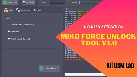 mtk unlock tool by miko force team